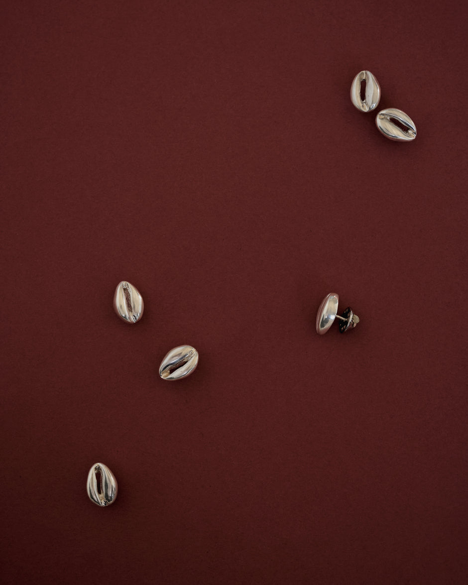 Cowrie Shell Pin